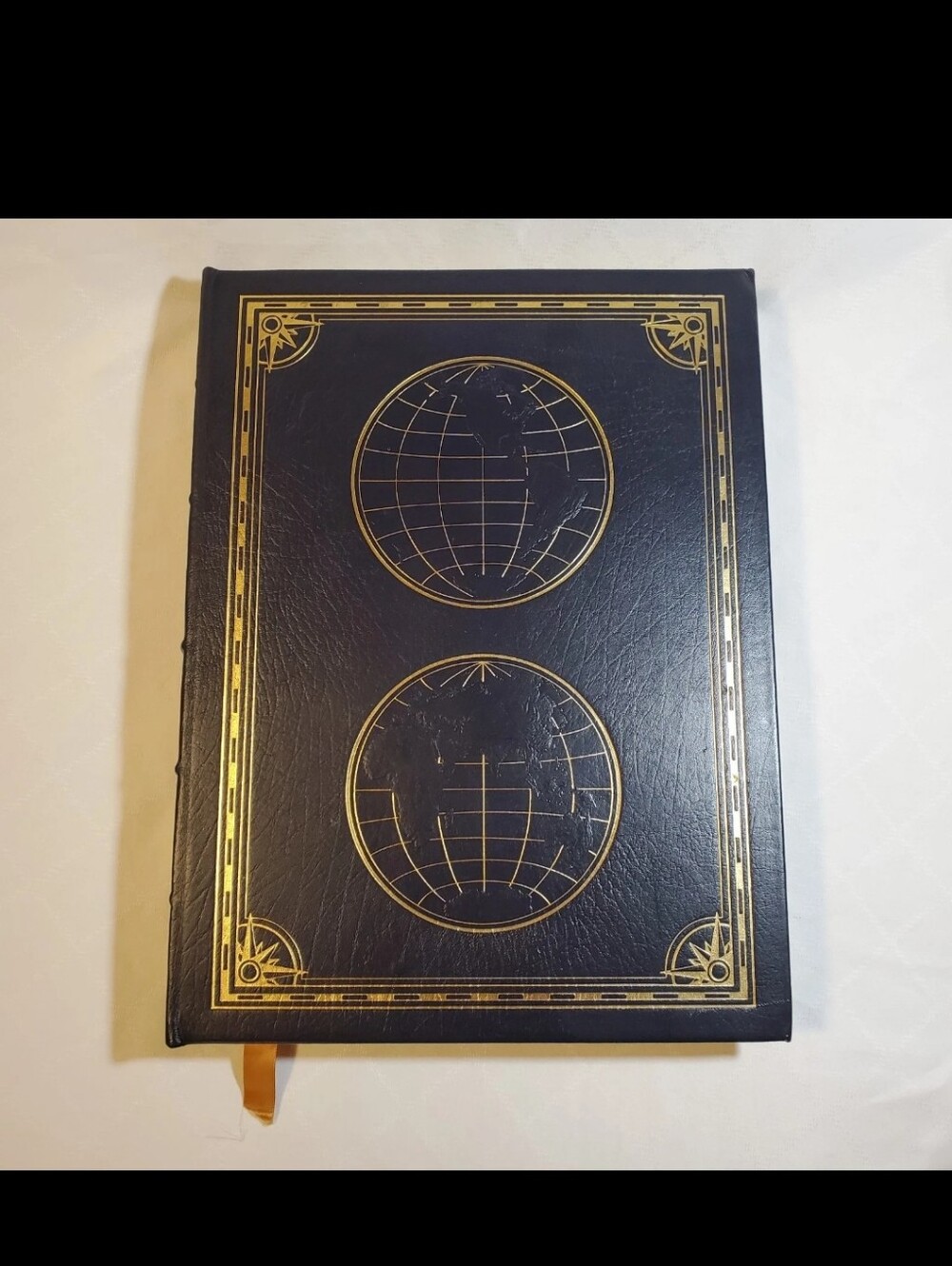 The Easton Press World Atlas 1993 Collector’s Edition Leather Bound